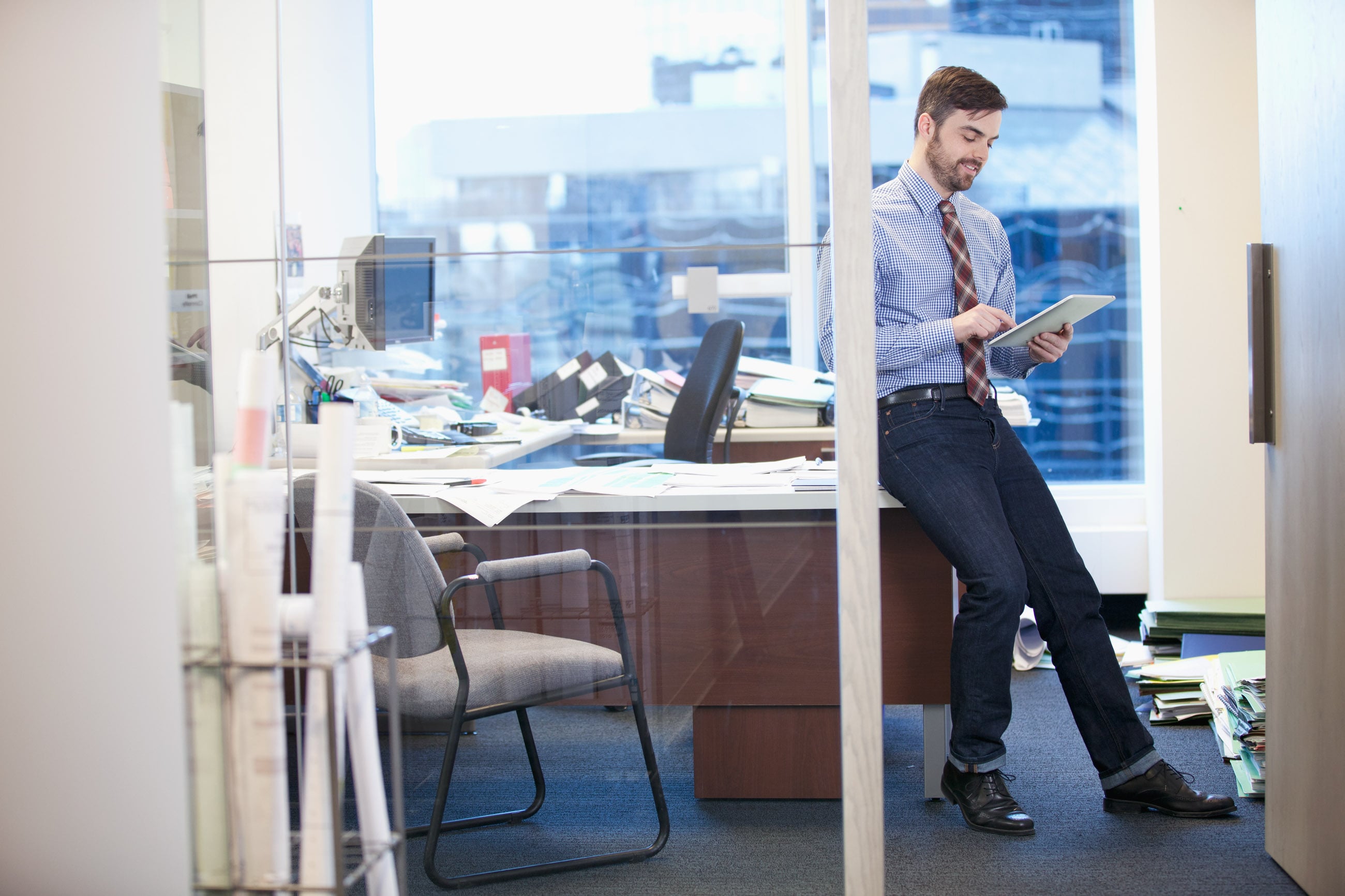 Man transforming finance processes