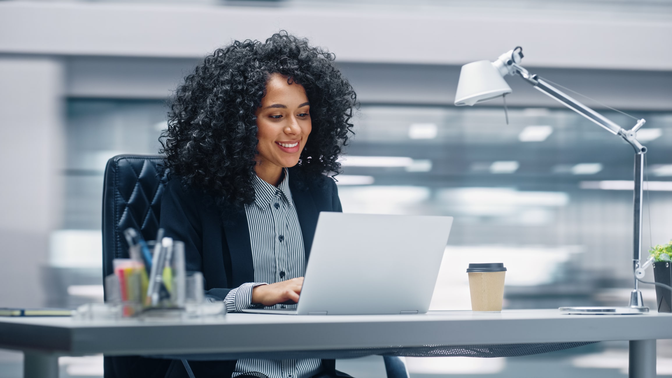 LAdy in the office 